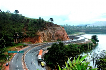 Expressway linking the states of Assam & Meghalaya